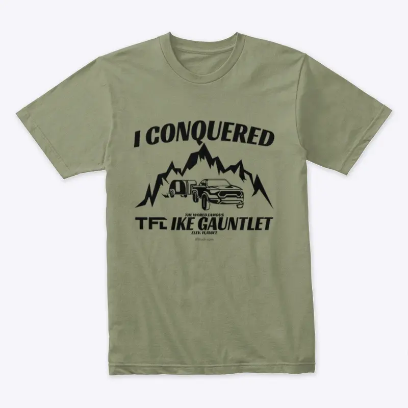 Conquering Ike Gauntlet T-Shirt (Black)