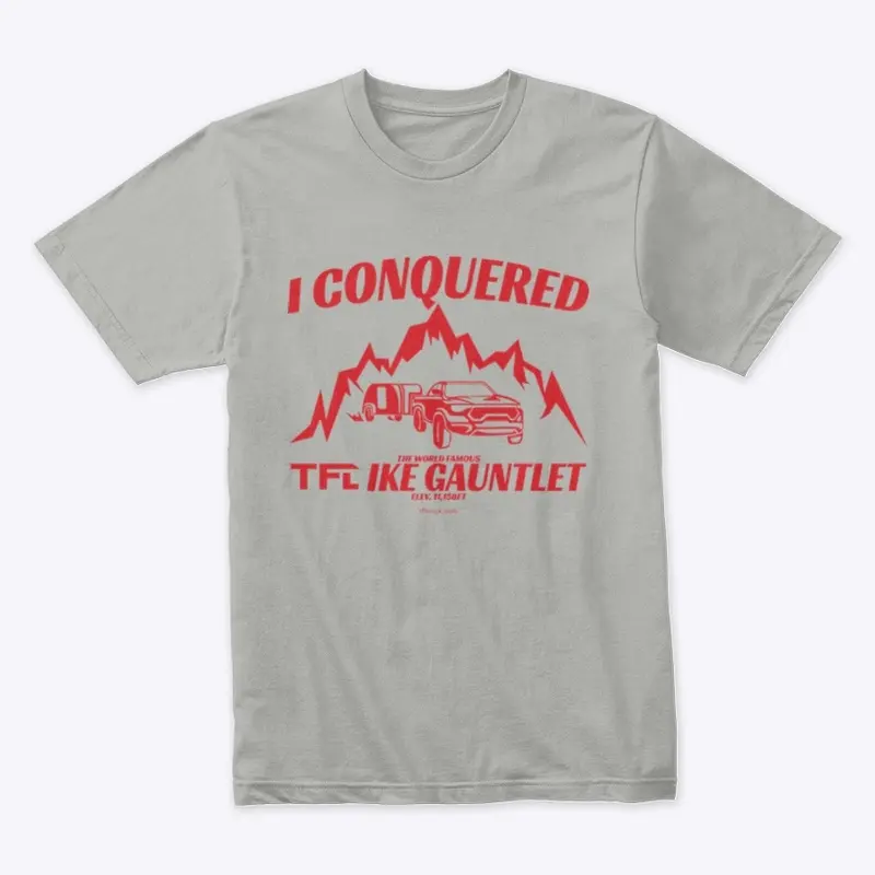 Conquering Ike Gauntlet T-Shirt (Red)